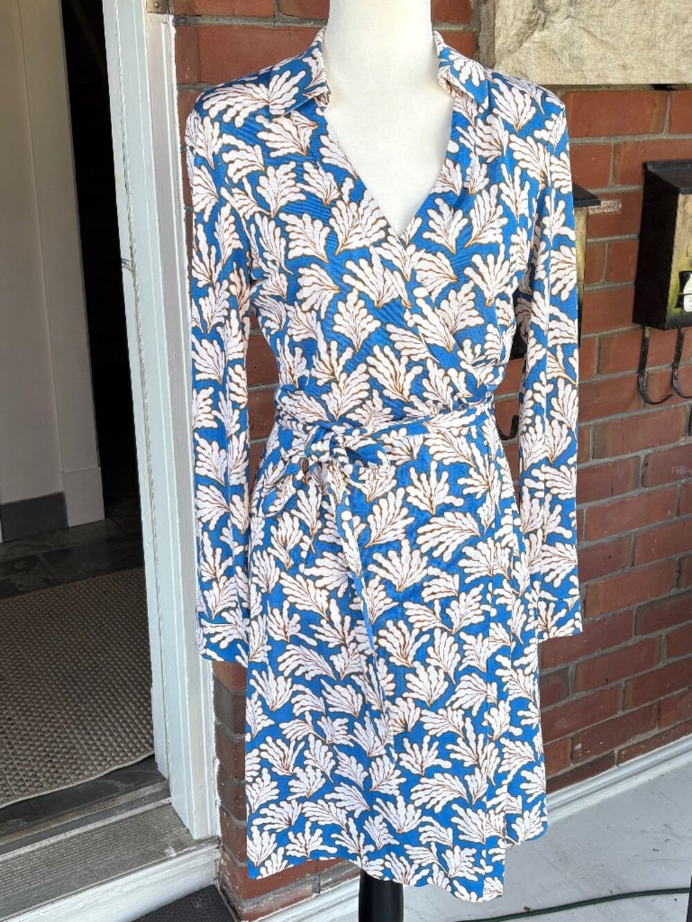 MINT DVF DIANE VON FURSTENBERG “NEW JEANNE TWO” WRAP DRESS